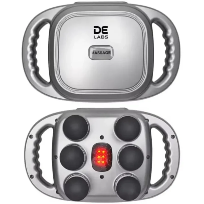 6-Head Body Massager – Full Body Deep Tissue (Grey)